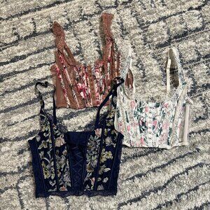Victoria's Secret Bustier Corset Bundle
